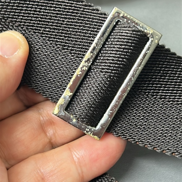 🖤Gucci "GG" Vintage Double Adjustable Belt Bag As Seen On Sex and The City - Picture 15 of 17